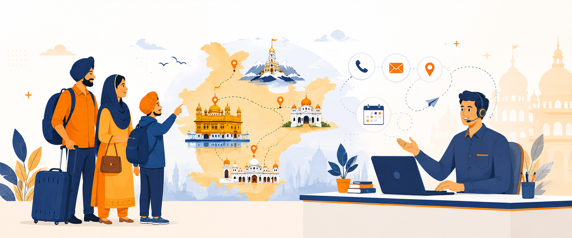 Plan your journey with Sikh Tourism India