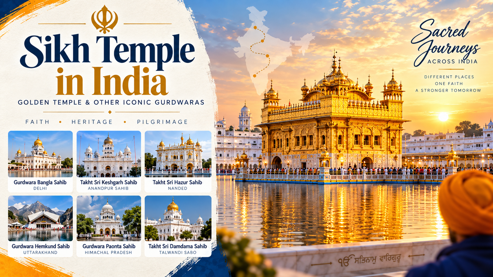 Sikh Temple in India: Golden Temple & Other Iconic Gurdwaras