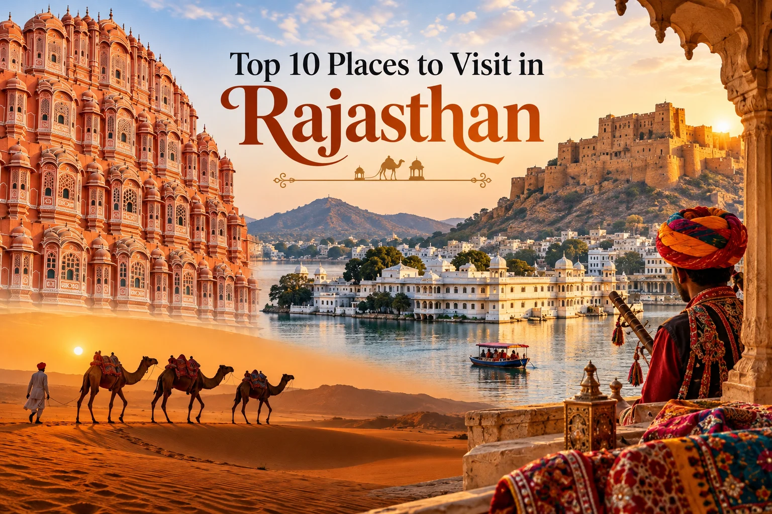 Top 10 Places to Visit in Rajasthan: A Complete Travel Guide